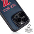 University of Mississippi Ole Miss Blue iPhone 13 Pro Max Kickstand Case